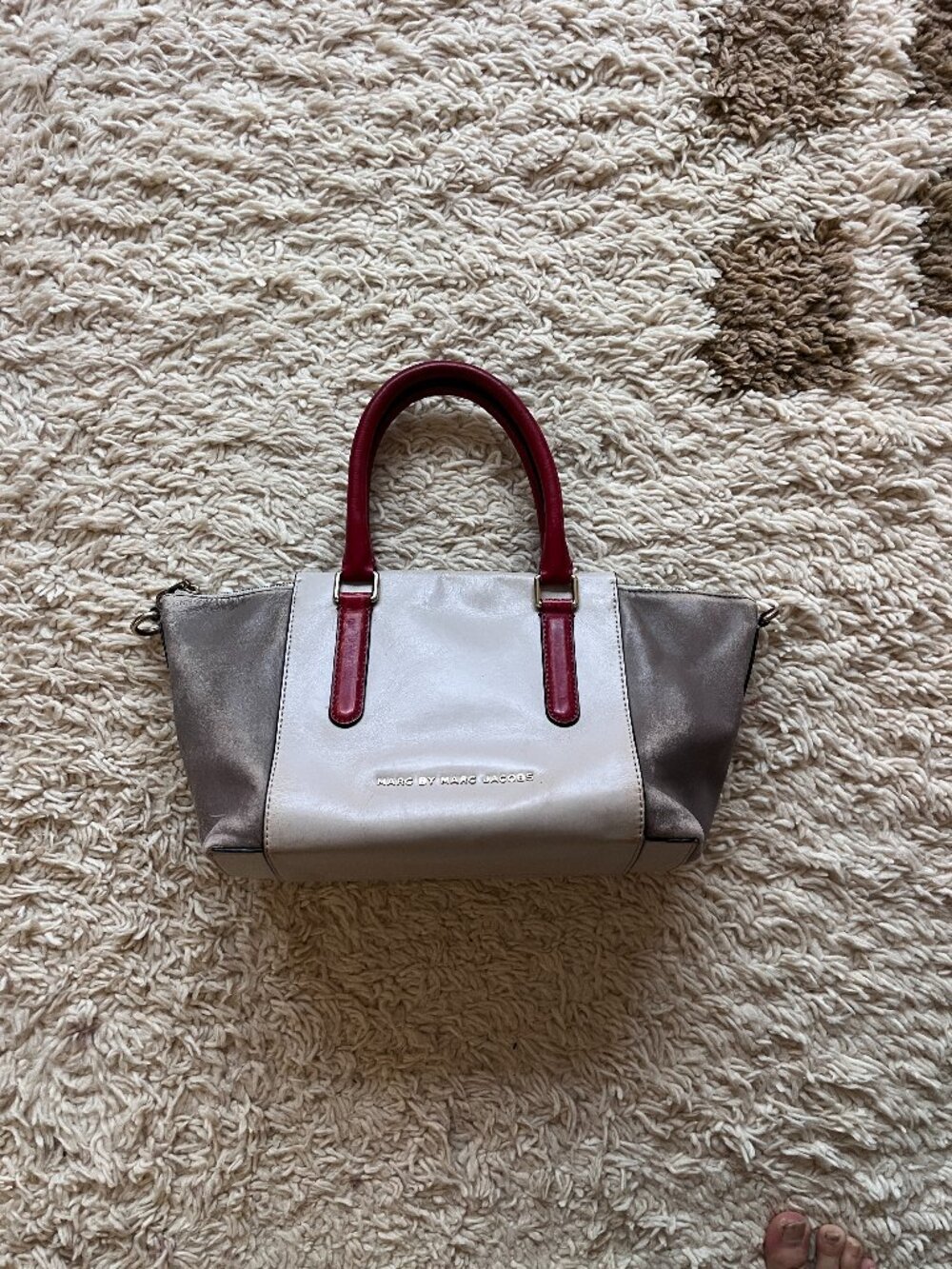 Marc by Marc Jacobs Colorblock Leather Satchel